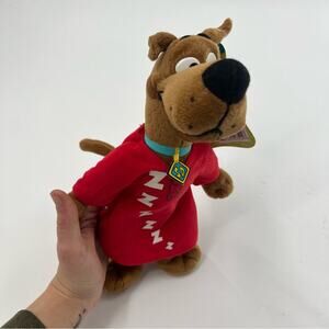 Vintage with Tags Pajama Bedtime Scooby Doo Cartoon Network Plush Stuffed Animal